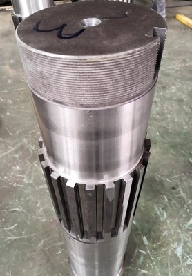 OEM ODM Rectangular Spline Shafts 1730mm Length Splined Shaft