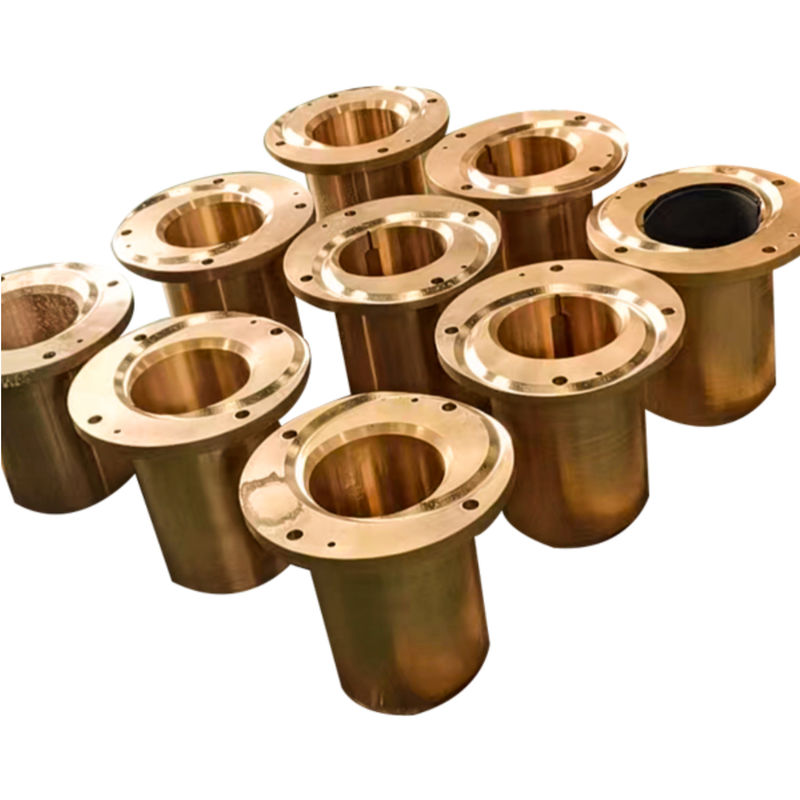 ZCuSn7Pb7Zn4 Bronze Spiral Oil Tank Slagging Equipment With Copper Casing Friction Plate