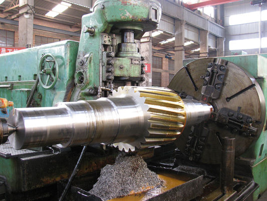 변속기 예비 부품 14 모듈 좌측 메인 드라이브 헬리컬 기어 샤프트, 58-62 HRC