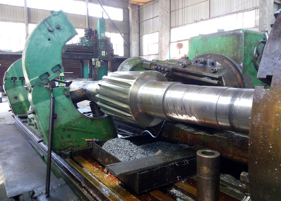 10 모듈 SAE 4340은 아주 튼튼하 구동 시스템을 위한 나선형인 피니언축을 단단하게 합니다