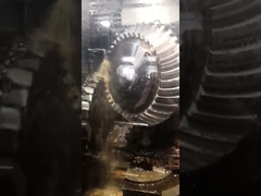 맞춤형 클링겔른베르크형 나선 비벨 기어 세트 기어 썰기 Equidep 기어