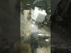 8 모듈 단일 나선용 기어 ISO 6-7 나선형 절단 기어